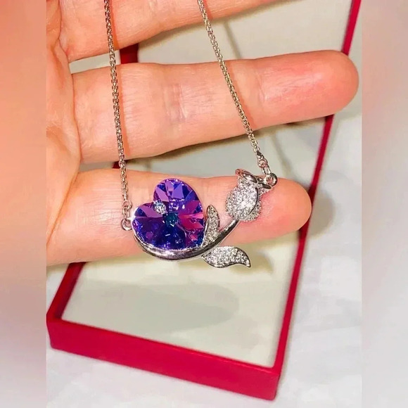 ๐โค๏ธ  Shining heart โฅ๏ธ๐ Necklace - Picture 1 of 4